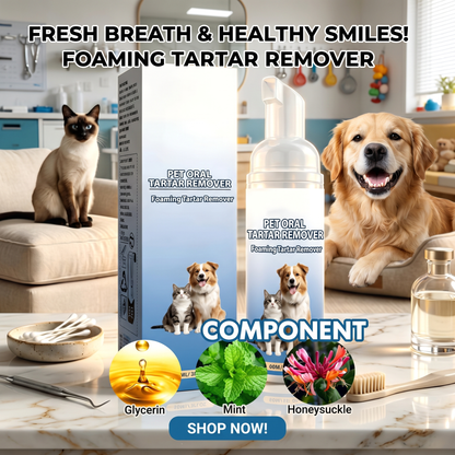 Pet Foam Tartar Remover