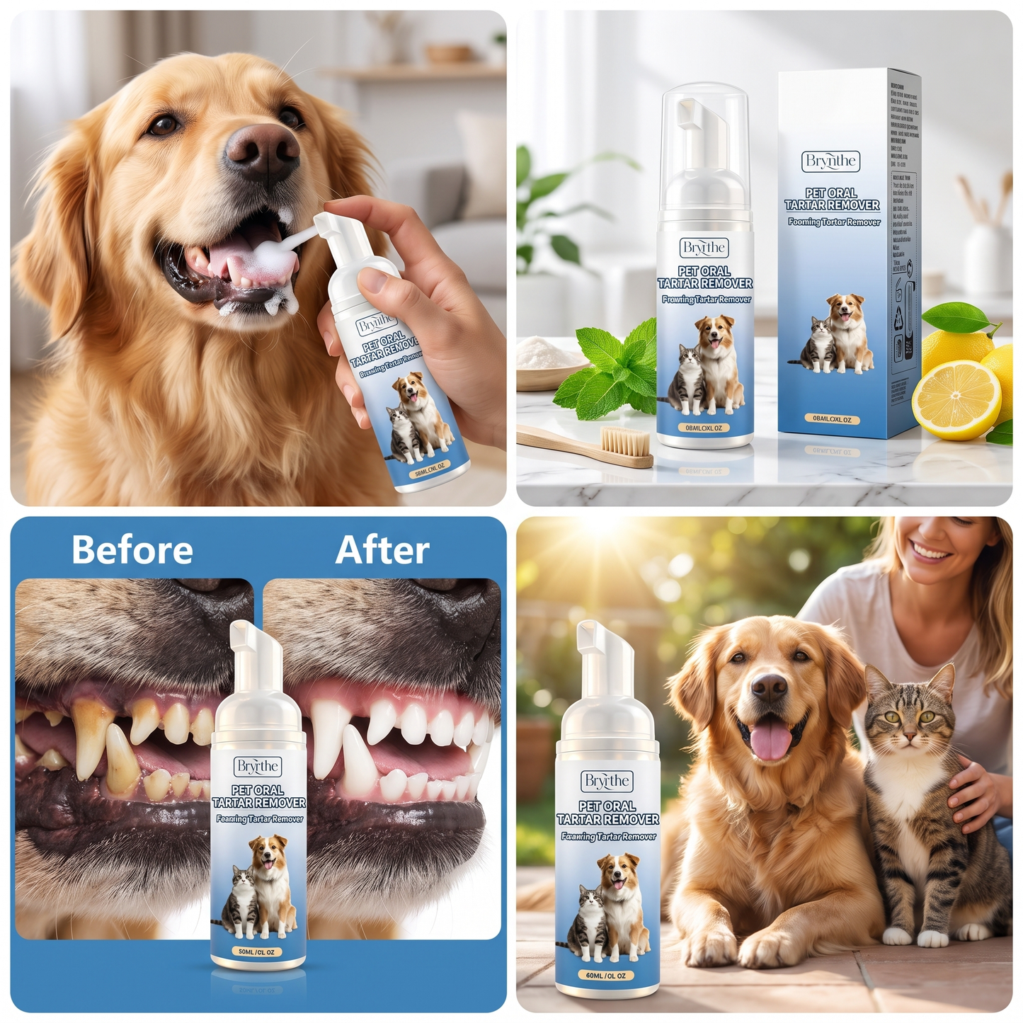 Pet Foam Tartar Remover