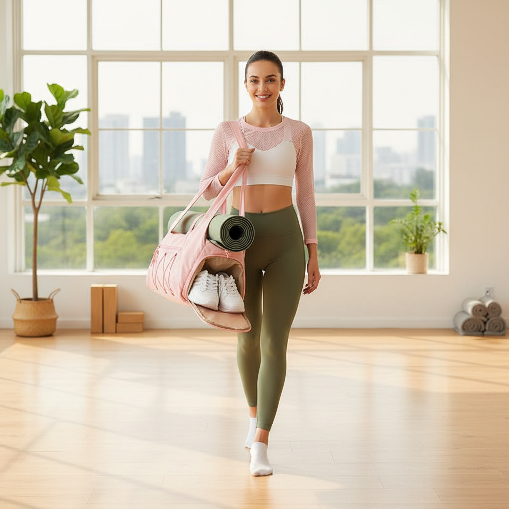 Yoga Mat Bag Lifestyle